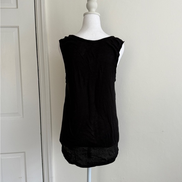Anthropologie Element Sheer Black Sleeveless Top. Women’s Size Medium - Picture 4 of 8